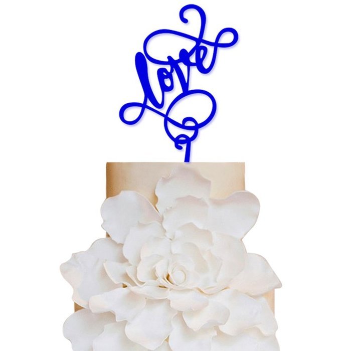Sugar Yeti Brand Made in USA Cake Toppers God Gave Me You Wedding Cake Toppers Wedding Decoration Acrylic Cake... N32