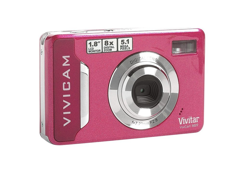 Vivitar V46-WHT 5.1MP Digital Camera with 1.8 tft, Colors May Vary N10