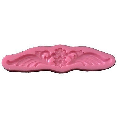 Y&XL&H 3D Flower Vine Icing Sugar Fondant Mold Wedding Cake Modeling Decorating Mould Silicone Cake Border Mold