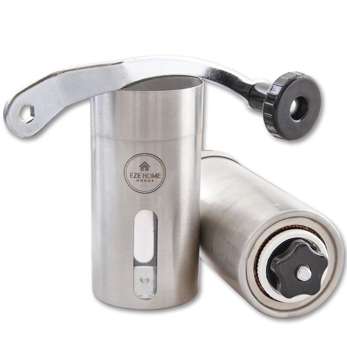 Most Consistent Hand Coffee Grinder & Coffee Press - Ceramic Burr Manual Coffee Grinder fits in Aeropress N3