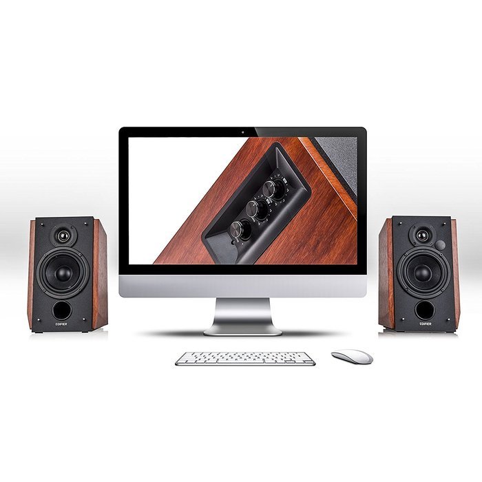 Edifier R1700BT Bluetooth Bookshelf Speakers - Active Near-field Studio Monitors - Powered Speakers 2.0 Setup... N3