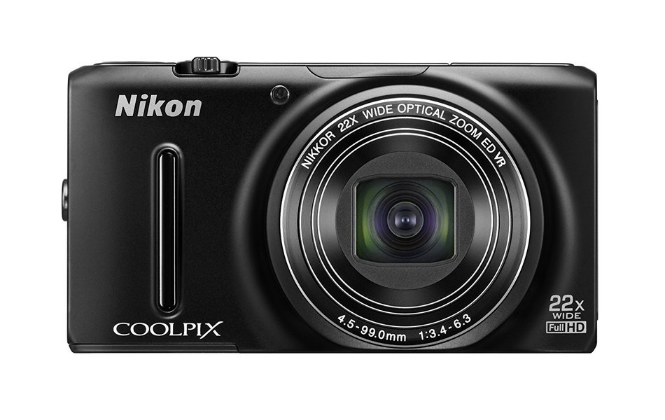 Nikon COOLPIX S9500 Wi-Fi Digital Camera with 22x Zoom and GPS (Silver) N7