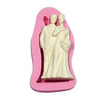 Y&XL&H Silicone Cake Topper Mold Silicone Chocolate Mold For Wedding Cake Decorating Arts & Crafts