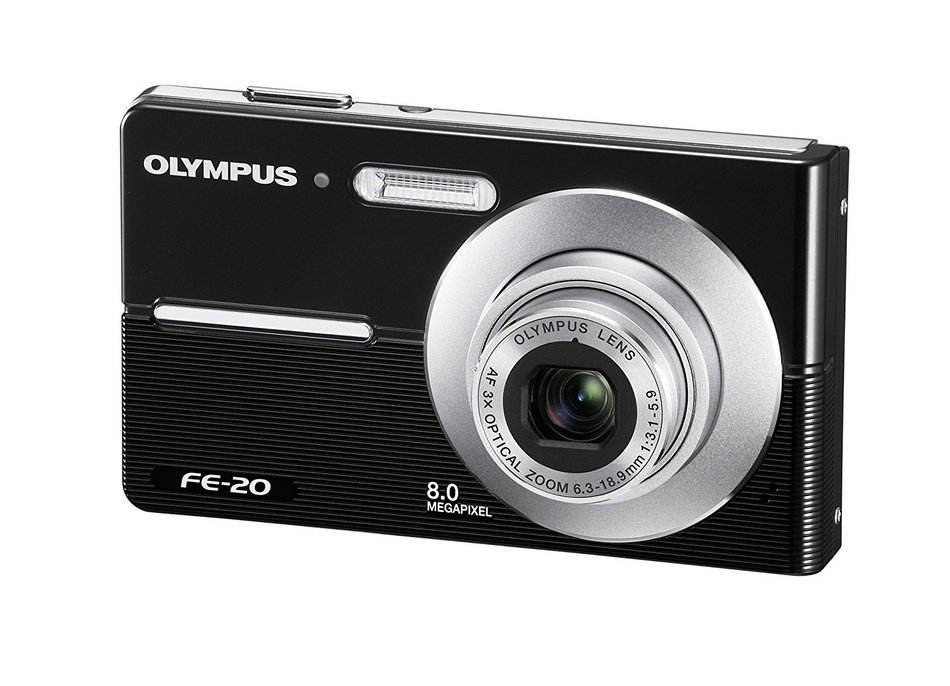Olympus FE-20 8MP Digital Camera (Black) N2
