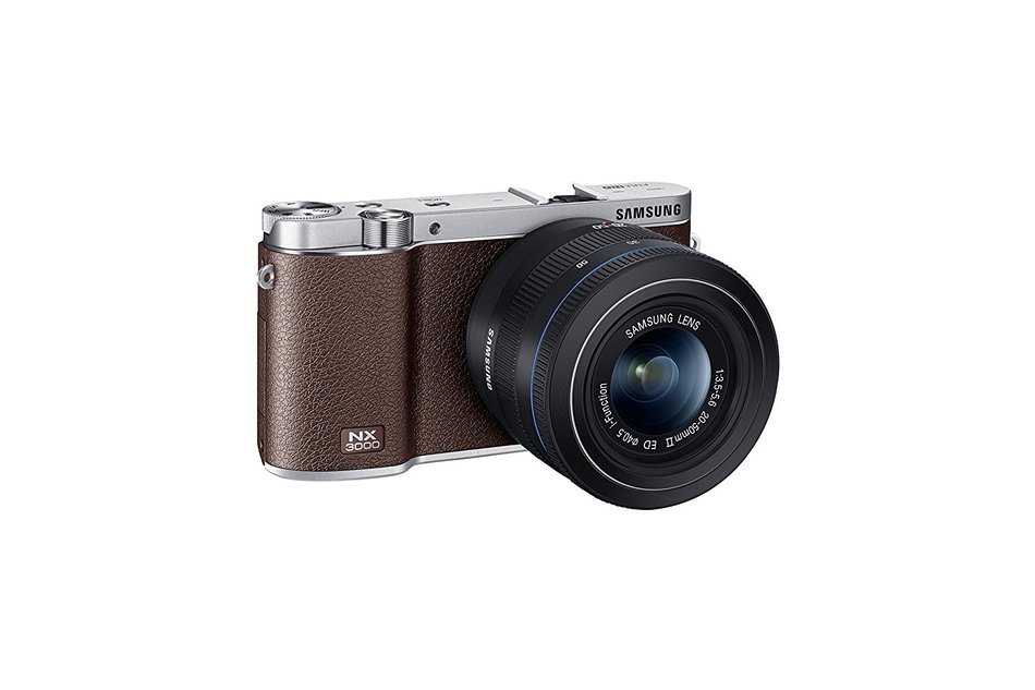 Samsung NX3000 Wireless Smart 20.3MP Mirrorless Digital Camera with 16-50mm OIS Power Zoom Lens and Flash (Black) N28