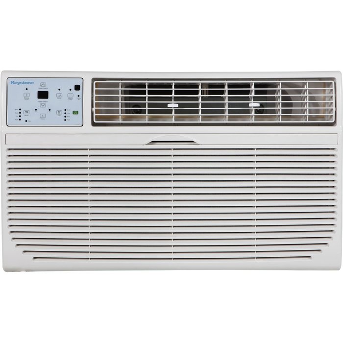 Keystone KSTAT12-1C 12000 BTU 115V Through-the-Wall Air Conditioner with "Follow Me" LCD Remote Control N2