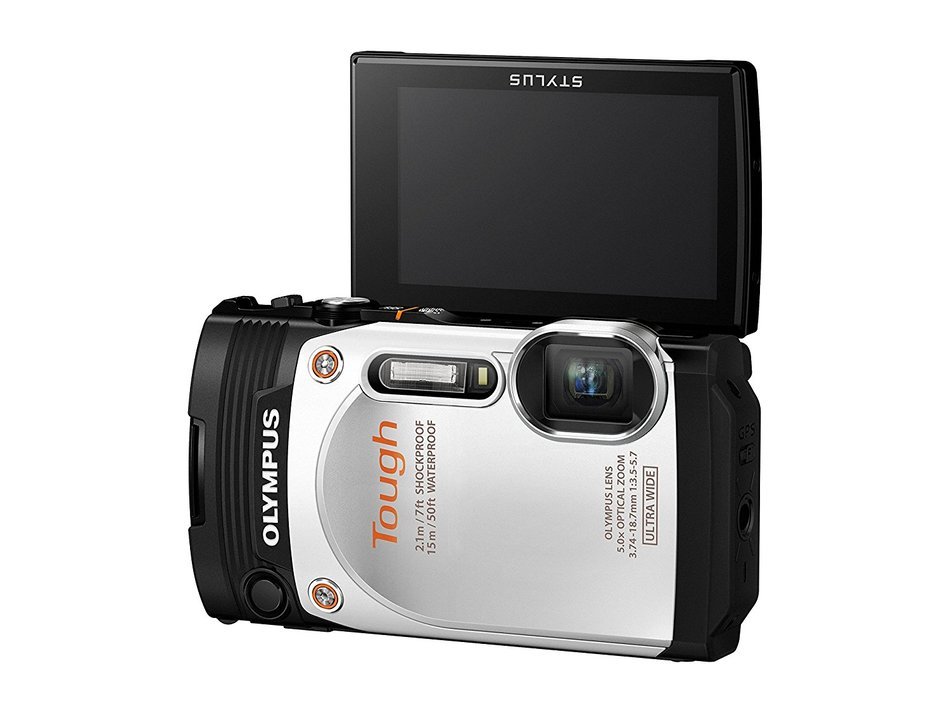 Olympus TG-860 Tough Waterproof Digital Camera with 3-Inch LCD (Orange) N25