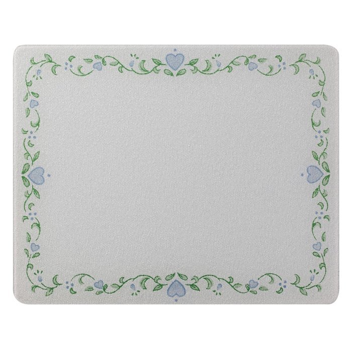 20 X 16 Corelle Country Cottage Glass Cutting Board