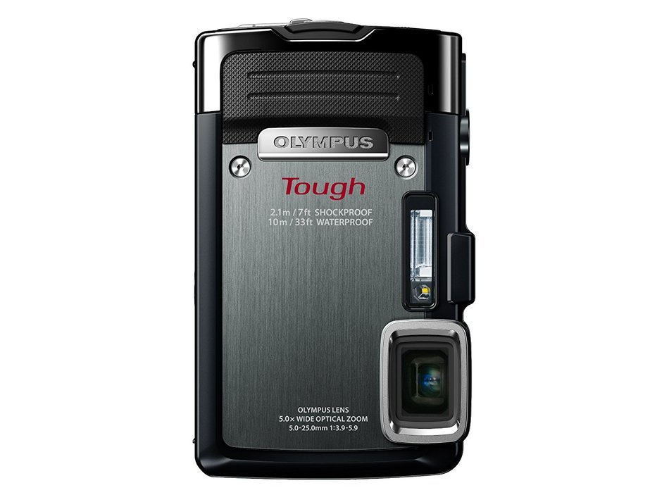 Olympus Stylus TG-830 iHS Digital Camera with 5x Optical Zoom and 3-Inch LCD (Black) (Old Model) N12