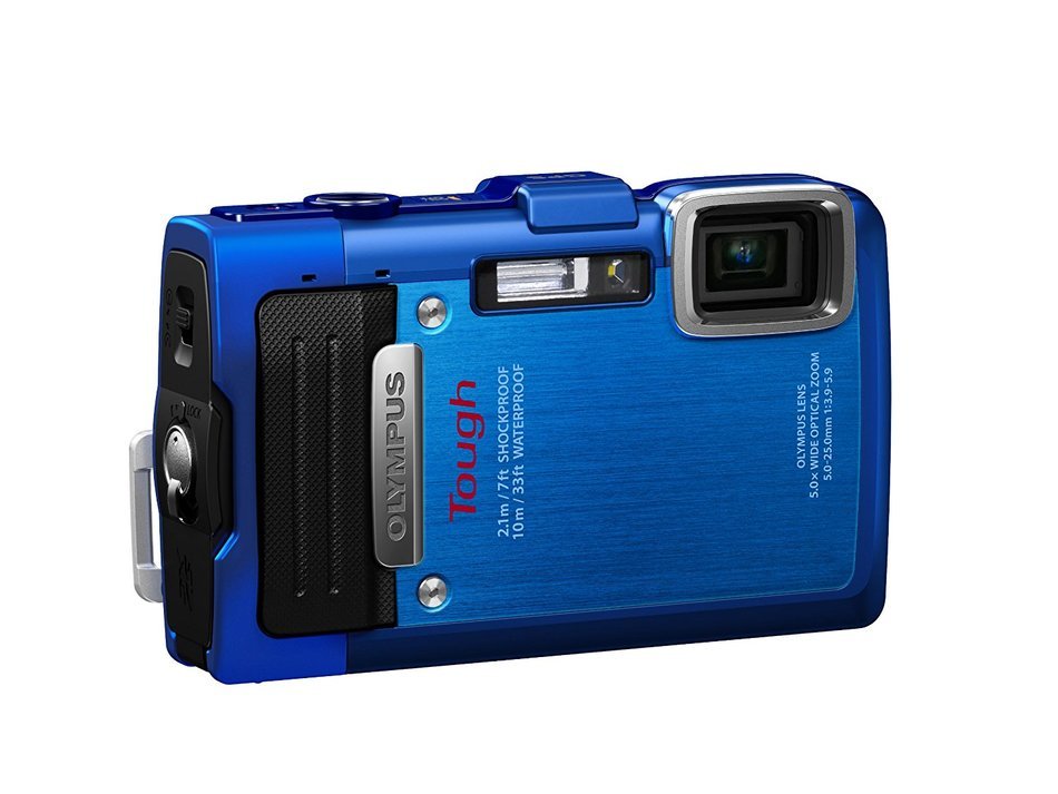 Olympus Stylus TG-830 iHS Digital Camera with 5x Optical Zoom and 3-Inch LCD (Black) (Old Model) N16
