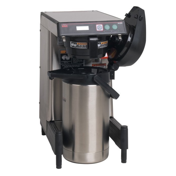 BUNN 39900.0005 WAVE15-APS Thermal Server Coffee Brewer, Black/Stainless
