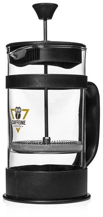 Caffeine Spree &ndash; IncrediBrew French Press Combo Pack Coffee and Tea Maker with: Stainless Steel Kitchen Thermometer...