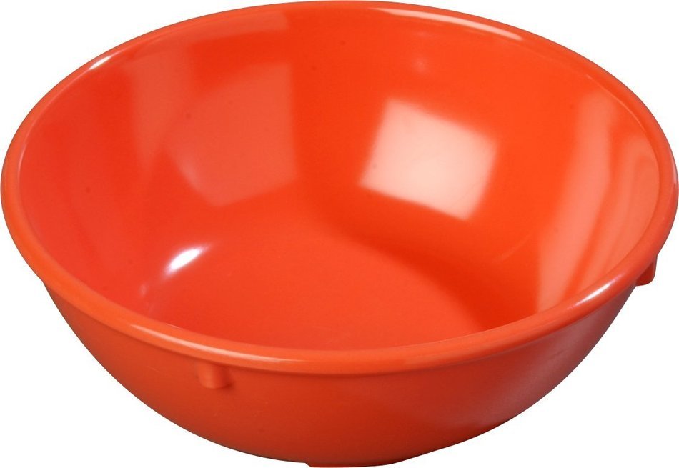 Carlisle 4352152 Dallas Ware Melamine Nappie Bowl, 14oz Capacity, 5.45" Diameter x 1-15/16" Height x 1-15/16"...