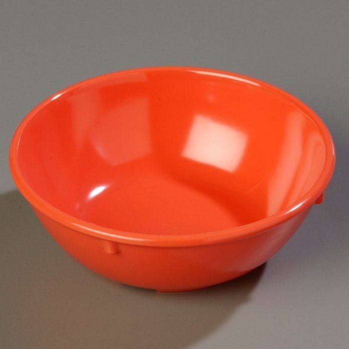 Carlisle 4352152 Dallas Ware Melamine Nappie Bowl, 14oz Capacity, 5.45" Diameter x 1-15/16" Height x 1-15/16"... N2
