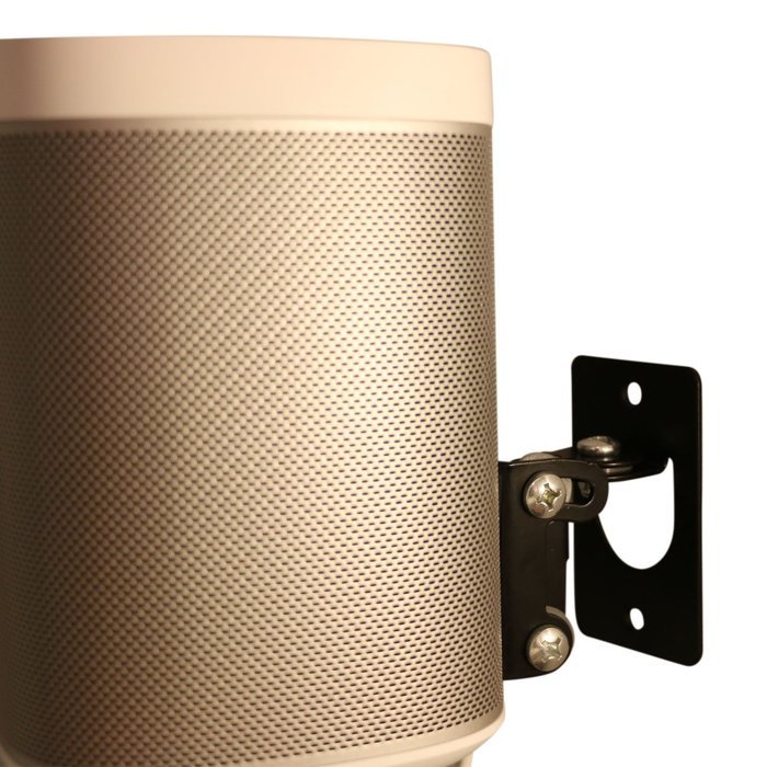 SONOS PLAY 1 Wall Mount, Adjustable Swivel & Tilt Mechanism, Single Bracket For Play:1 Speaker with Mounting Accessories... N37