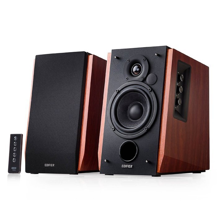 Edifier R1700BT Bluetooth Bookshelf Speakers - Active Near-field Studio Monitors - Powered Speakers 2.0 Setup... N4