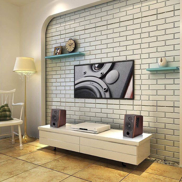 Edifier R1700BT Bluetooth Bookshelf Speakers - Active Near-field Studio Monitors - Powered Speakers 2.0 Setup... N6