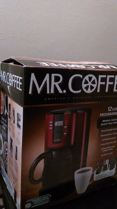Mr. Coffee&Acirc;&reg; 12-Cup Programmable Coffeemaker- Red