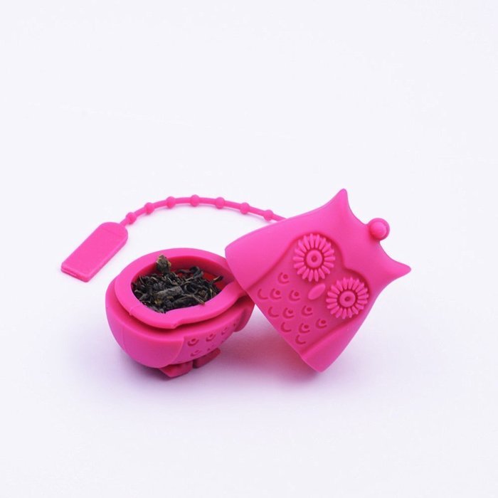 Mother's Day Sale, Set of (6) Premium Silicone Reusable Tea Bag Candy Silicone Tea Infuser Strainer Set Genuine... N2