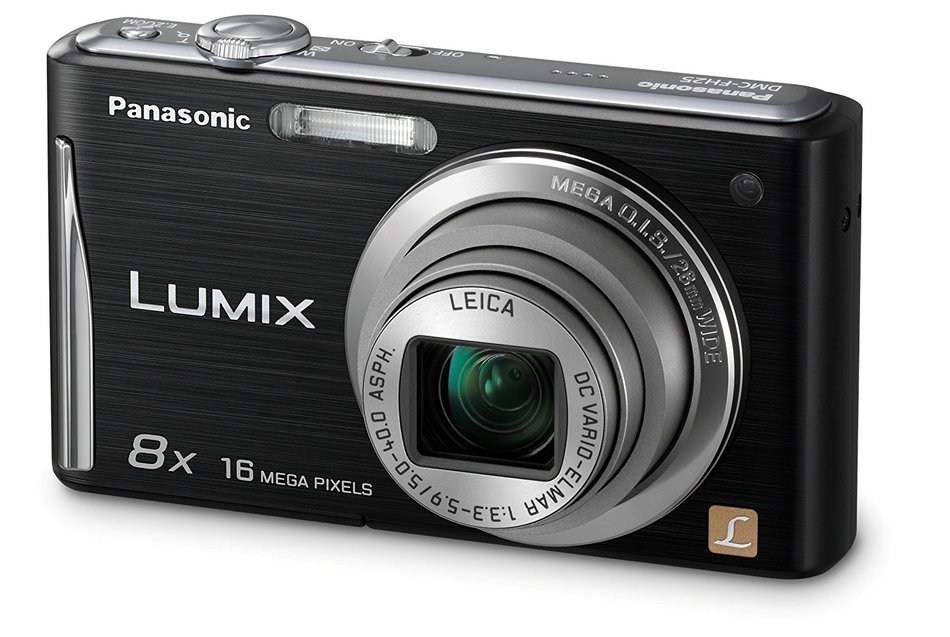Panasonic DMC-FH25K 16.1MP Digital Camera with 8x Wide Angle Image Stabilized Zoom and 2.7 inch LCD (Black) (OLD... N9