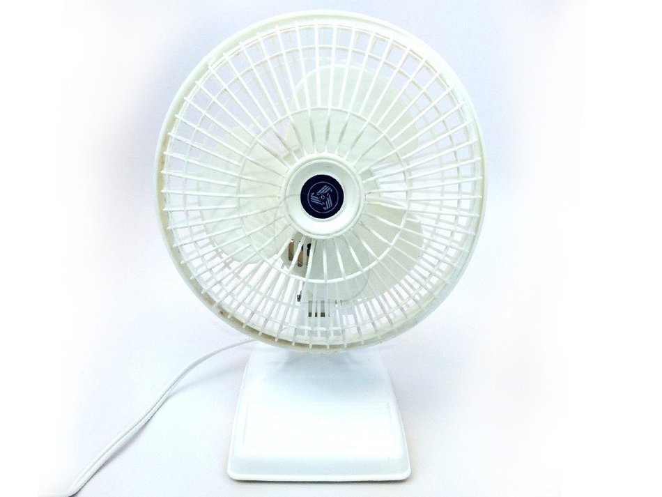 Small 6" Table top Desk Fan, Super Quite motor 6 Inches , 2 speed switch, 120V vertical tilt Adjustment. Home... N4