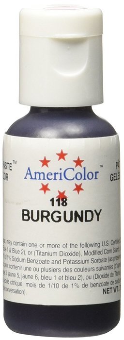 Americolor Burgundy Soft Gel Paste