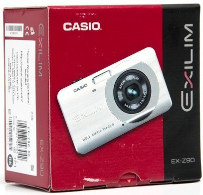 Casio Exilim EX-Z90 12.1MP Digital Camera with 3x Optical Zoom and 2.7 ...