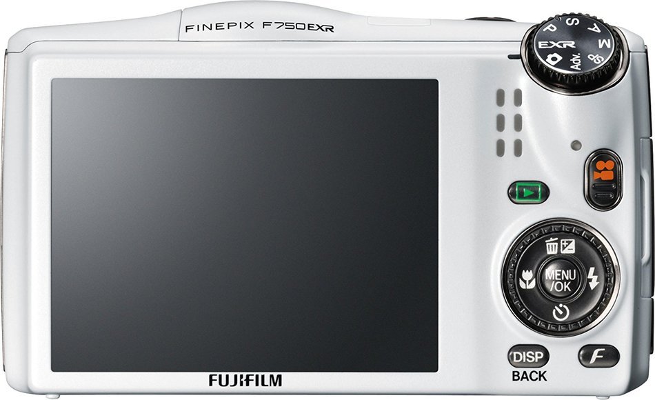 Fujifilm FinePix F750EXR Digital Camera (White) N6