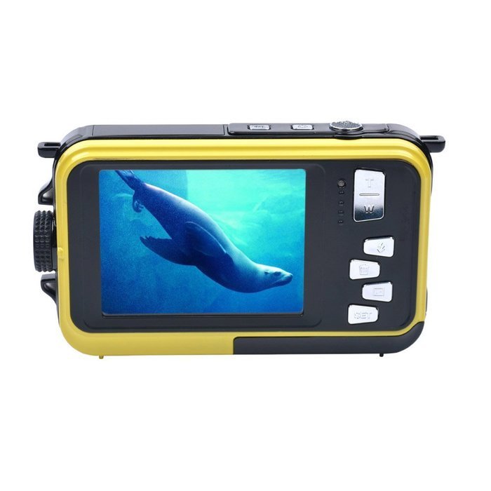 Ckeyin174;16X Double Screens (1.8 inch front screen waterproof, 2.7 inch TFT rear screen) 1920x1080 Full HD Video... N11