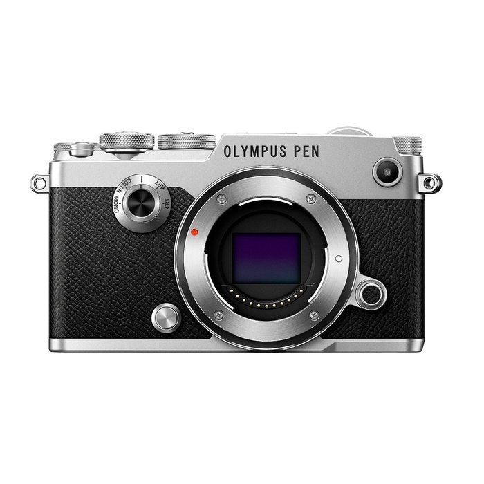 Olympus PEN-F Mirrorless Digital Camera (Black Body) w/ 32GB SD Card & Monopod Bundle N2