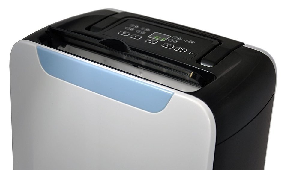 OULUN Compact Portable Dehumidifier with Humidity 20 pint Sensor, Timer, 2 Speed Settings & Auto Shut Off. Ideal... N8
