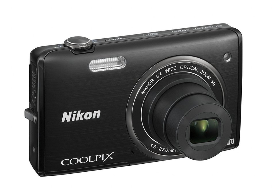 Nikon COOLPIX S5200 Wi-Fi CMOS Digital Camera with 6x Zoom Lens (Black) (OLD MODEL) N10