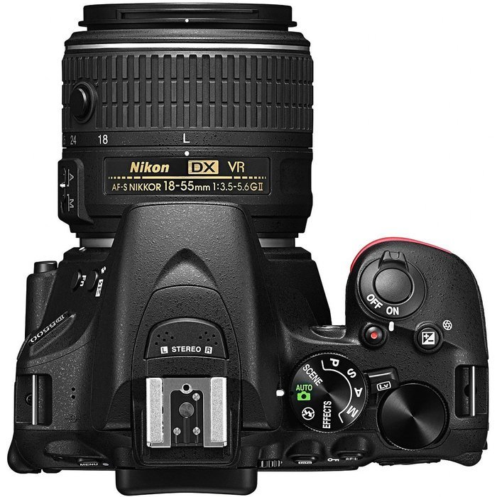 Nikon D5500 DX-format Digital SLR w/ 18-55mm VR II Kit (Black) N14