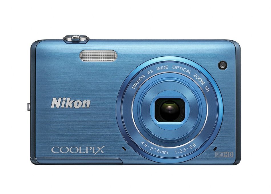 Nikon COOLPIX S5200 Wi-Fi CMOS Digital Camera with 6x Zoom Lens (Black) (OLD MODEL) N13