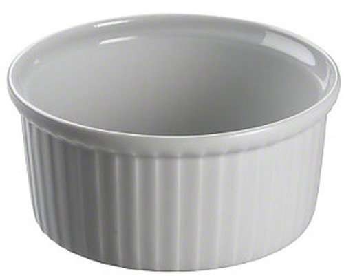 American Metalcraft (CRMK2) 2 oz Cermamekin w/ Ribbed Sides