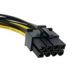 CY Dual Molex 4pin IDE to 8 Pin PCI-E Power Lead Cable for Asus MSI VGA Video Graphic Card N2