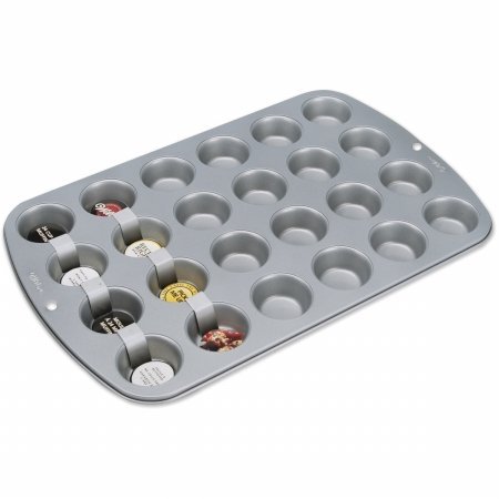 Recipe Right Mini Muffin Pan-24 Cavity 2X.75