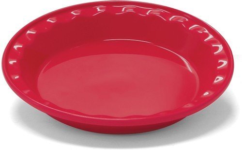 Chantal 93-PDE23 RR Easy as Pie-Dish, 9-Inch, True Red