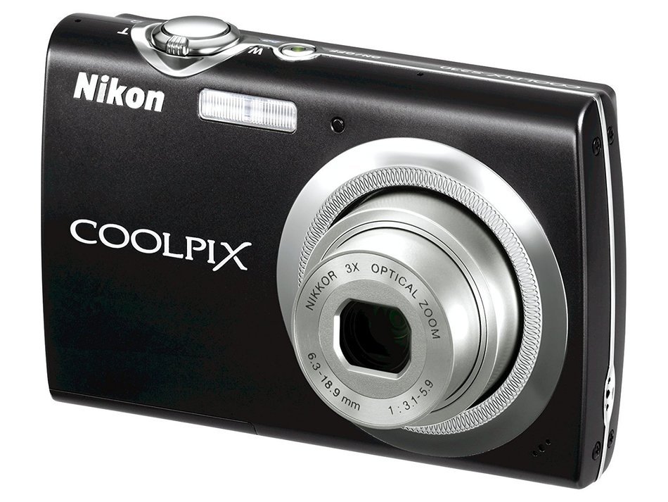 Nikon Coolpix S230 10MP Digital Camera with 3x Optical Zoom and 3 inch Touch Panel LCD (Plum) N14