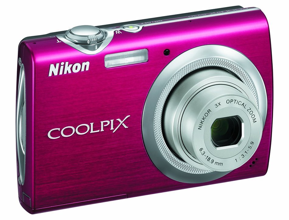 Nikon Coolpix S230 10MP Digital Camera with 3x Optical Zoom and 3 inch Touch Panel LCD (Plum) N17