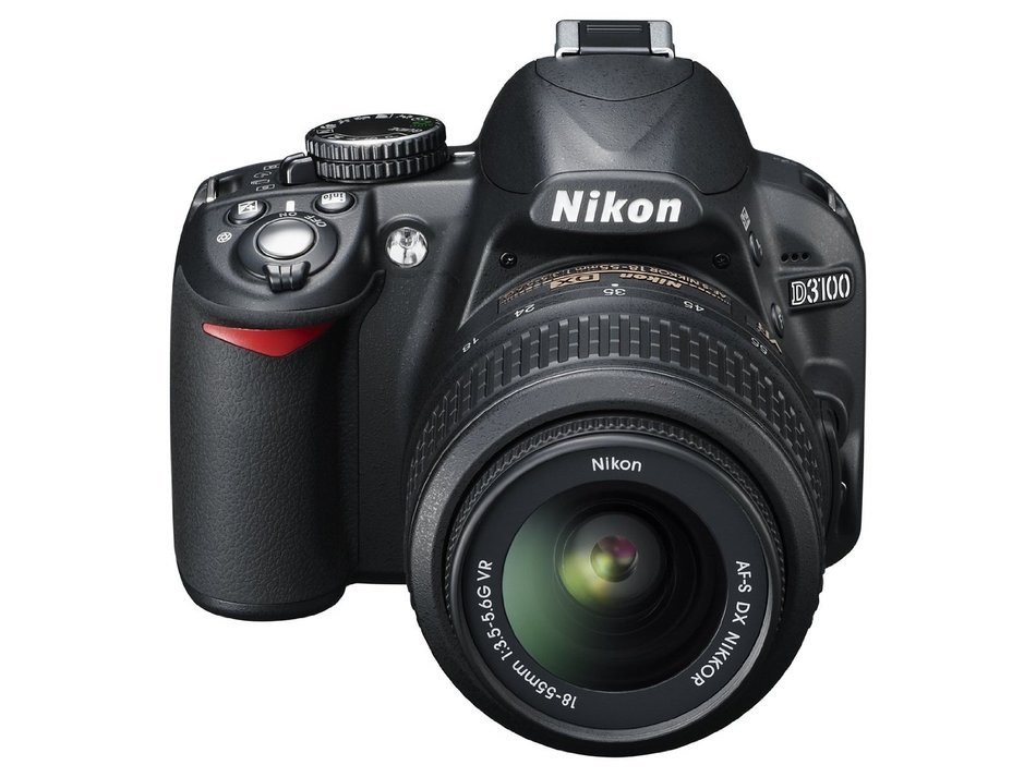 Nikon D3100 DSLR Camera with 18-55mm f/3.5-5.6 Auto Focus-S Nikkor Zoom Lens (Discontinued by Manufacturer) N3