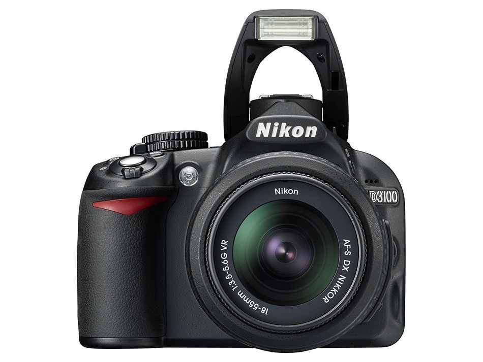 Nikon D3100 DSLR Camera with 18-55mm f/3.5-5.6 Auto Focus-S Nikkor Zoom Lens (Discontinued by Manufacturer) N4