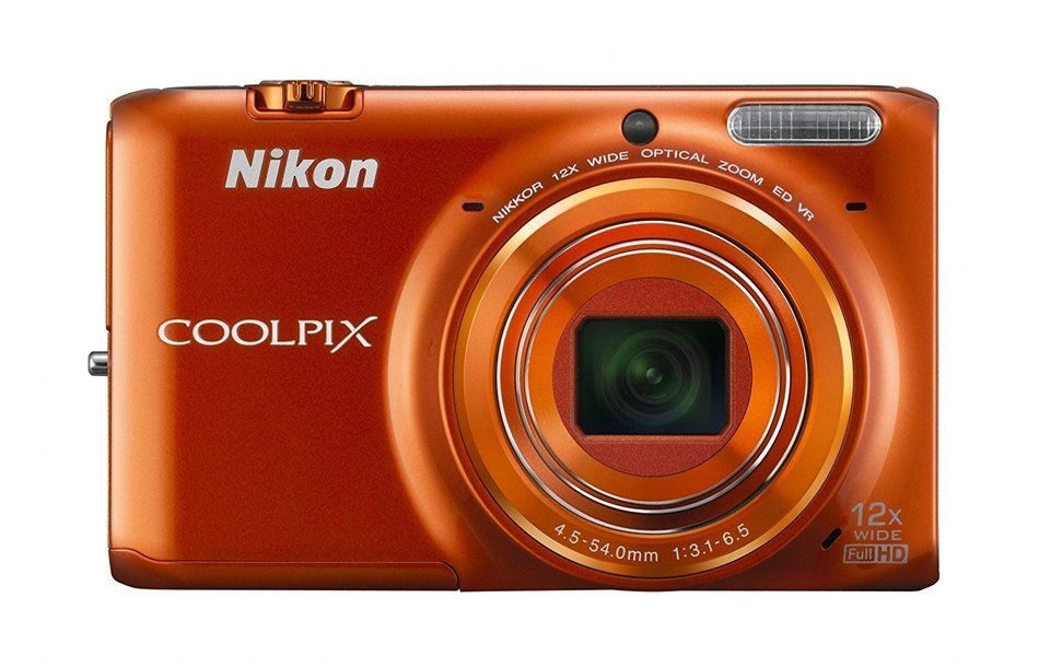 Nikon COOLPIX S6500 Wi-Fi Digital Camera with 12x Zoom (Black) (OLD MODEL)
