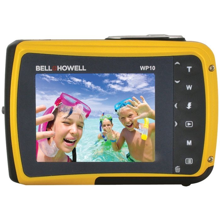 Bell+Howell Splash WP10-Y 12.0 Megapixel Waterproof Digital Camera with 2.4-Inch LCD (Yellow) N5