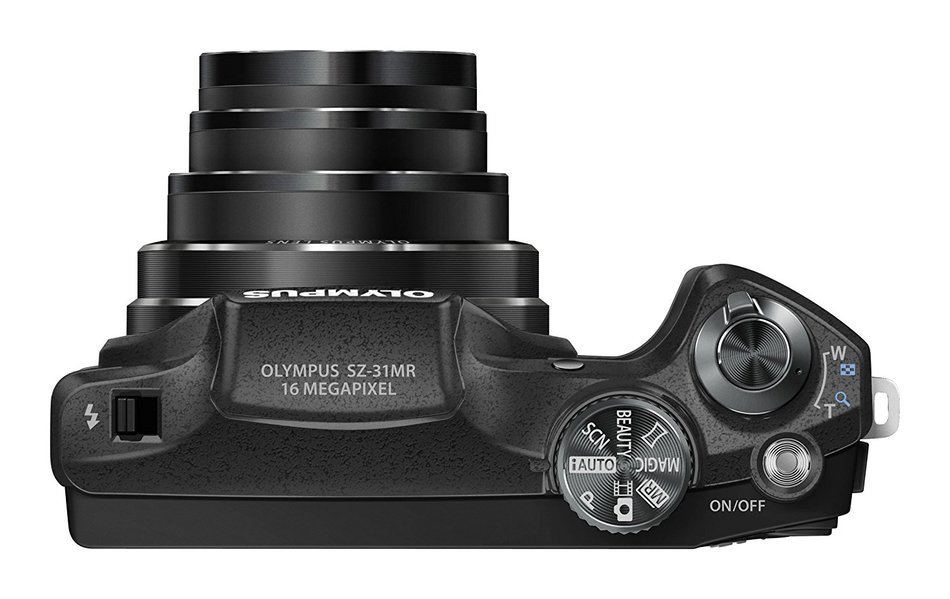 Olympus SZ-31MR 16MP CMOS Camera with 24x Wide-Angle Zoom and 3-inch 920k Hi-Res LCD Touch Panel (Black) (Old... N5
