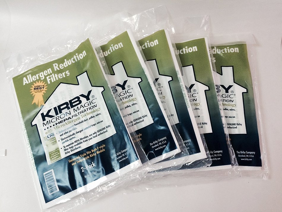 Kirby Santria Hepa bags Type F 10bags