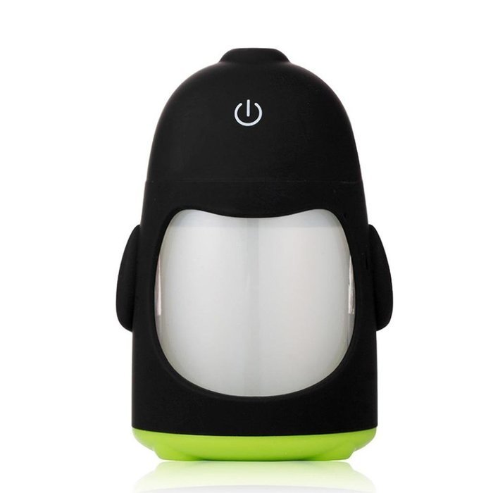 Dacawin Portable Penguin Humidifier Mini Night Light USB Humidifier Air Purifier (White) N5