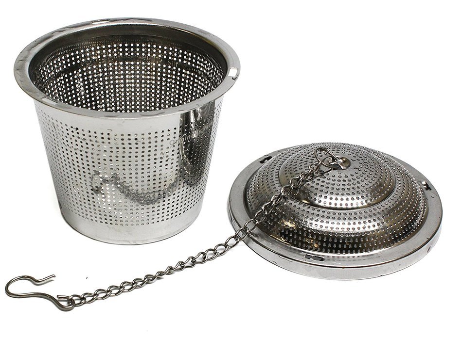 Mingwei Stainless Steel Brew-In-Mug Tea Strainers, Small/Medium/Large Tea Infusers with Extra Fine Mesh, Ideal...