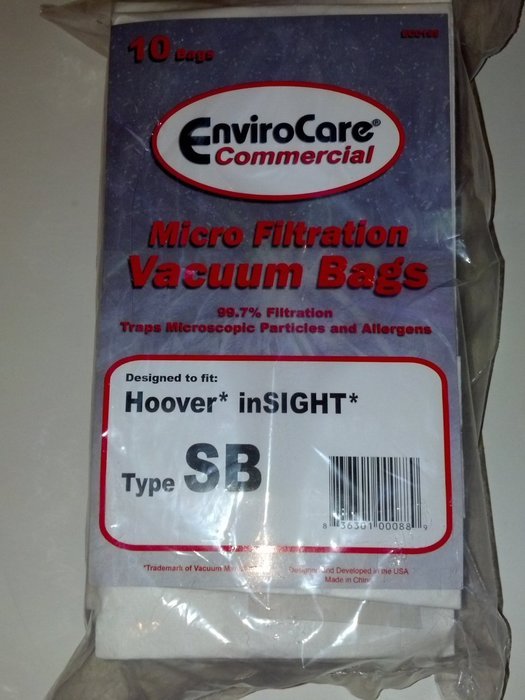 Hoover Premium Allergen AH10170 Type SB Bag (10 Bags)