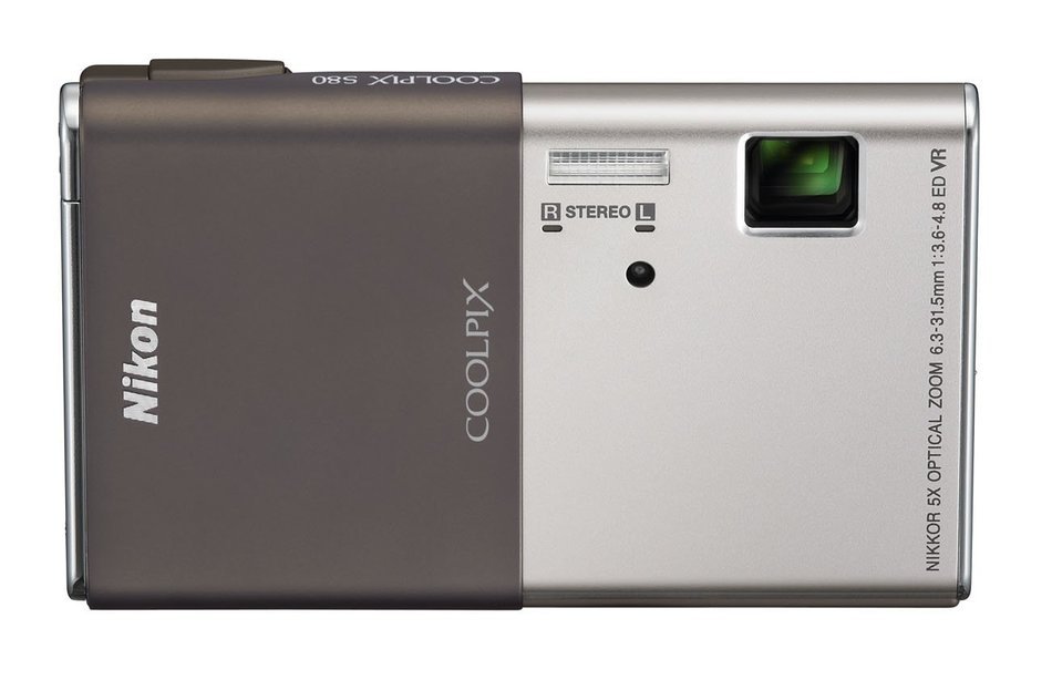 Nikon Coolpix S80 14.1 MP Digital Camera with 3.5-Inch OLED Touchscreen and 5x Wide-Angle Zoom Nikkor ED Lens... N19